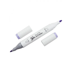 Mont Marte Art Marker Διπλής Μύτης V5 Lilac (75 Dark Blue Light)